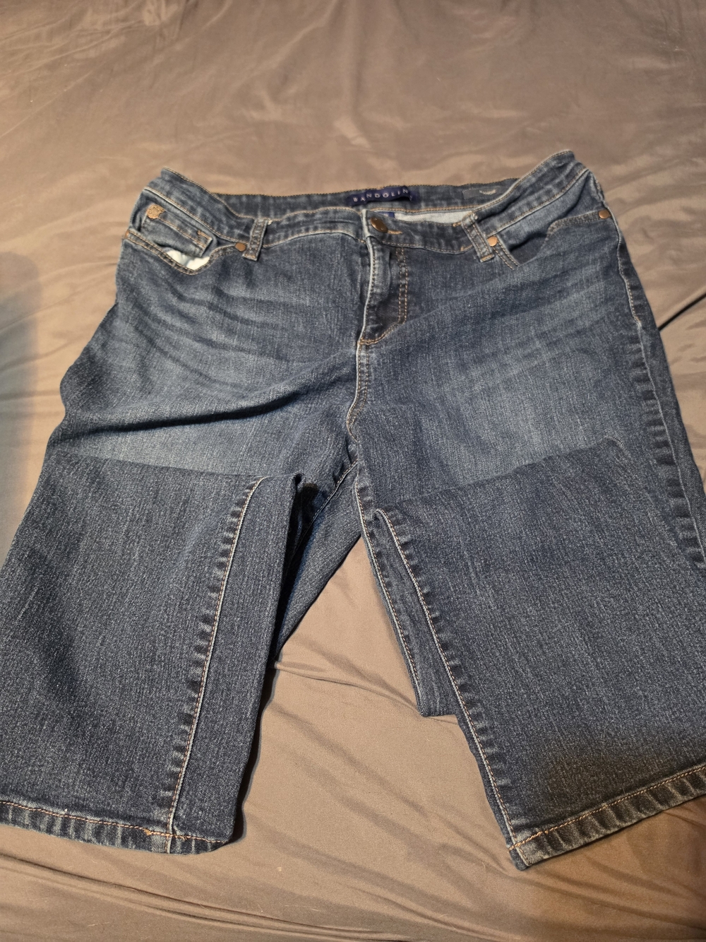 Bandolino Dark Blue Denim Jeans
